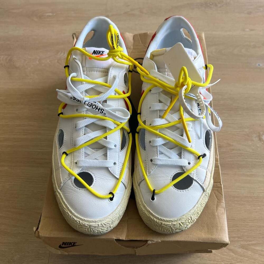 Nike x Off-White Blazer Low White University Red